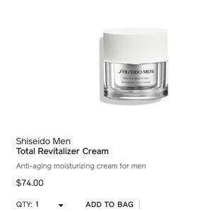 Shiseido Face Cream